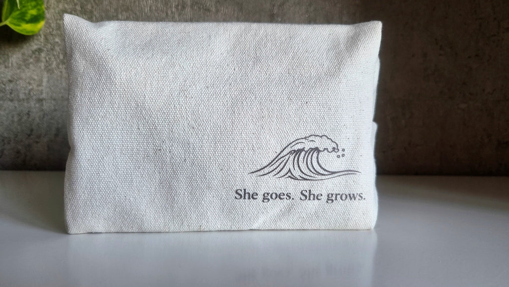 Wave Everyday Mini Pouch - Natural Cream