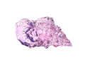 Glass Seashell Ornament - Coastal Home Decor Pink